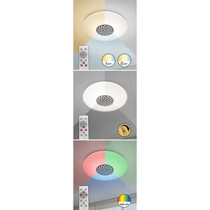 Plafoniera RABALUX Ophelia, 24W, LED, IP20, Argintiu Plafoniera RABALUX Ophelia, 24W, LED, IP20, Argintiu