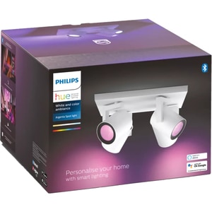 Proiector LED LED RGB PHILIPS HUE 8718696171608, 4 x 5.7W, 1400lm, Wi-Fi, Alb Proiector LED LED RGB PHILIPS HUE 8718696171608, 4 x 5.7W, 1400lm, Wi-Fi, Alb