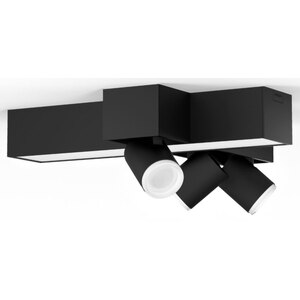 Plafoniera LED RGB PHILIPS HUE 8718696176023, 25W, 2810lm, Wi-Fi, Negru Plafoniera LED RGB PHILIPS HUE 8718696176023, 25W, 2810lm, Wi-Fi, Negru