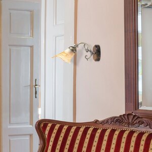 Aplica RABALUX Rustic 3, 40W, E14, IP20, Bronz Aplica RABALUX Rustic 3, 40W, E14, IP20, Bronz