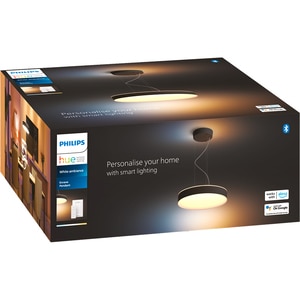 Pendul smart PHILIPS HUE Enrave, 33.5W, LED, negru Pendul smart PHILIPS HUE Enrave, 33.5W, LED, negru
