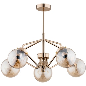 Lustra ADVITI AD-LD-6220CE14S, 40W, E14, auriu Lustra ADVITI AD-LD-6220CE14S, 40W, E14, auriu