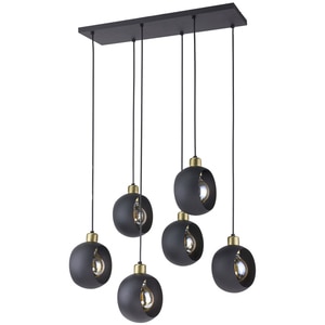 Lustra ADVITI AD-LD-6227BE27M, 15W, E27, negru Lustra ADVITI AD-LD-6227BE27M, 15W, E27, negru