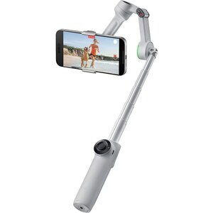 Stabilizator imagine Gimbal INSTA360 Flow 2 Pro AI Tracker, Bluetooth, 3 axe, 1100 mAh, gri Stabilizator imagine Gimbal INSTA360 Flow 2 Pro AI Tracker, Bluetooth, 3 axe, 1100 mAh, gri