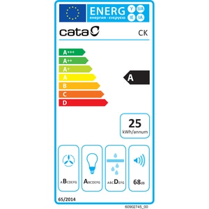 Hota decorativa CATA CK 6000 X, 1 motor, 380 m3/h, L 60 cm, inox Hota decorativa CATA CK 6000 X, 1 motor, 380 m3/h, L 60 cm, inox