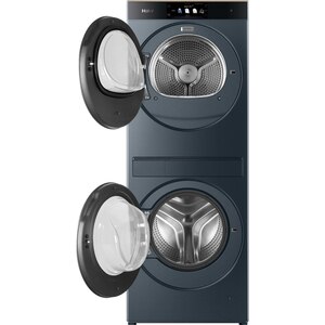 Masina de spalat rufe frontala cu uscator HAIER Couture Care Collection 11 CLC108-GNU1-S, Smart AI, 10/8 kg, 1400rpm, Clasa A/B, Wi-Fi, albastru Masina de spalat rufe frontala cu uscator HAIER Couture Care Collection 11 CLC108-GNU1-S, Smart AI, 10/8 kg, 1400rpm, Clasa A/B, Wi-Fi, albastru