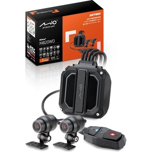 Camera moto duala DVR MIO MIVUE M820WD, GPS, Full HD, G-Senzor, negru Camera moto duala DVR MIO MIVUE M820WD, GPS, Full HD, G-Senzor, negru