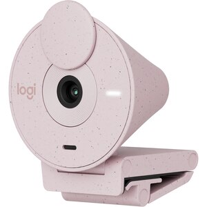 Camera Web LOGITECH Brio 300, Full HD 1080p, roz Camera Web LOGITECH Brio 300, Full HD 1080p, roz