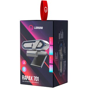 Camera Web LORGAR Rapax 701, 2K QHD 2560 x 1440p, albastru Camera Web LORGAR Rapax 701, 2K QHD 2560 x 1440p, albastru