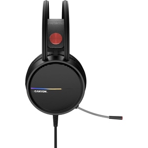 Casti Gaming CANYON Interceptor GH-8A, USB, 3.5mm, stereo, negru Casti Gaming CANYON Interceptor GH-8A, USB, 3.5mm, stereo, negru