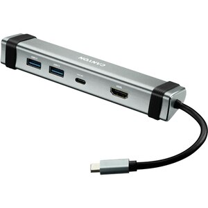 Hub USB CANYON DS-3, USB-C, HDMI, USB 3.0, gri Hub USB CANYON DS-3, USB-C, HDMI, USB 3.0, gri