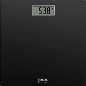 Cantar corporal TEFAL Premiss PP1400V0, 150kg, electronic, sticla, negru Cantar corporal TEFAL Premiss PP1400V0, 150kg, electronic, sticla, negru