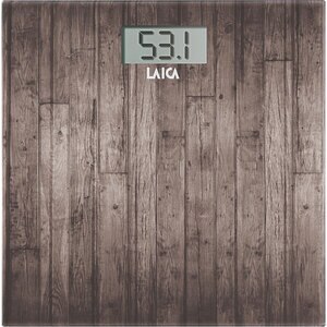 Cantar corporal LAICA PS1065N, 180kg, electronic, sticla securizata, maro Cantar corporal LAICA PS1065N, 180kg, electronic, sticla securizata, maro