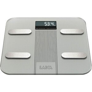 Cantar corporal Smart LAICA Body Composition PS7005, 180 kg, Wi-Fi, sticla securizata, argintiu Cantar corporal Smart LAICA Body Composition PS7005, 180 kg, Wi-Fi, sticla securizata, argintiu