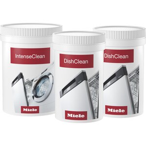 Pachet intretinere masina de spalat vase MIELE 11407540: 2 x DishClean + 1 x IntenseClean Pachet intretinere masina de spalat vase MIELE 11407540: 2 x DishClean + 1 x IntenseClean