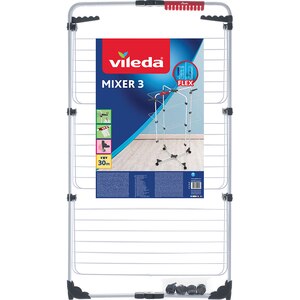Uscator rufe VILEDA Mixer 3, argintiu-negru Uscator rufe VILEDA Mixer 3, argintiu-negru
