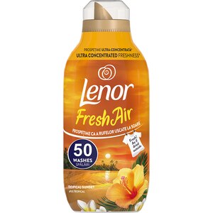 Balsam de rufe LENOR Fresh Air, Tropical Sunset, 700 ml, 50 spalari Balsam de rufe LENOR Fresh Air, Tropical Sunset, 700 ml, 50 spalari