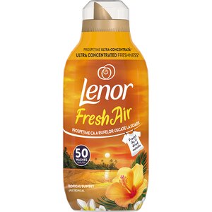 Balsam de rufe LENOR Fresh Air, Tropical Sunset, 700 ml, 50 spalari Balsam de rufe LENOR Fresh Air, Tropical Sunset, 700 ml, 50 spalari