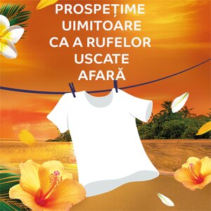 Balsam de rufe LENOR Fresh Air, Tropical Sunset, 700 ml, 50 spalari Balsam de rufe LENOR Fresh Air, Tropical Sunset, 700 ml, 50 spalari