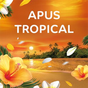 Balsam de rufe LENOR Fresh Air, Tropical Sunset, 700 ml, 50 spalari Balsam de rufe LENOR Fresh Air, Tropical Sunset, 700 ml, 50 spalari