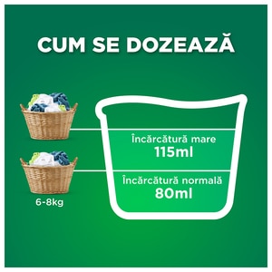 Detergent lichid ARIEL Alpine, 3.6 l, 80 spalari Detergent lichid ARIEL Alpine, 3.6 l, 80 spalari