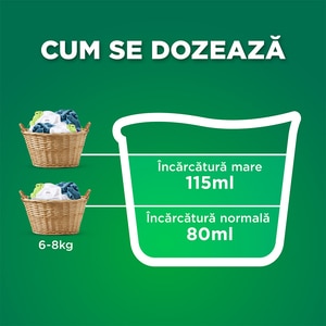 Detergent lichid ARIEL Sensitive, 3.6 l, 80 spalari Detergent lichid ARIEL Sensitive, 3.6 l, 80 spalari