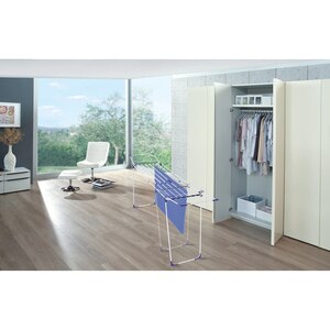 Uscator rufe LEIFHEIT Clasic 230, alb-albastru Uscator rufe LEIFHEIT Clasic 230, alb-albastru