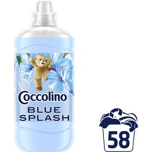 Balsam de rufe COCCOLINO Blue Splash, 1.45 l, 58 spalari Balsam de rufe COCCOLINO Blue Splash, 1.45 l, 58 spalari