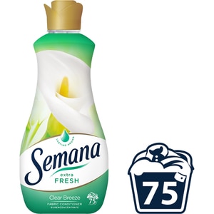 Balsam de rufe SEMANA Extra Fresh Clear Breeze, 1.5 l, 75 spalari Balsam de rufe SEMANA Extra Fresh Clear Breeze, 1.5 l, 75 spalari