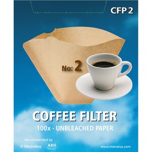 Filtru universal pentru cafetiere MENALUX CFP2 marimea 2, 100 buc Filtru universal pentru cafetiere MENALUX CFP2 marimea 2, 100 buc