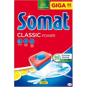 Detergent pentru masina de spalat vase SOMAT Classic, 95 tablete Detergent pentru masina de spalat vase SOMAT Classic, 95 tablete