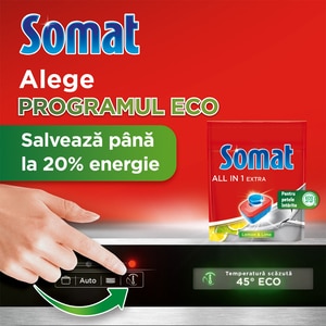 Detergent pentru masina de spalat vase SOMAT All in One Extra, 24 tablete Detergent pentru masina de spalat vase SOMAT All in One Extra, 24 tablete