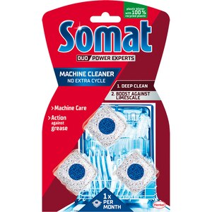 Capsule pentru curatarea masinii de spalat vase SOMAT, 3 tablete Capsule pentru curatarea masinii de spalat vase SOMAT, 3 tablete