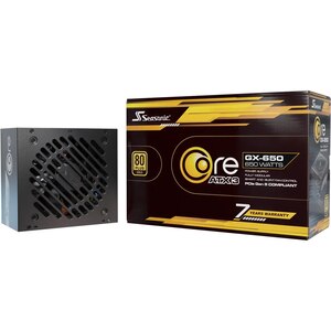 Sursa PC SEASONIC CORE GX-650-ATX 3.1, 650W, 120mm, 80 Plus Gold, Full modulara Sursa PC SEASONIC CORE GX-650-ATX 3.1, 650W, 120mm, 80 Plus Gold, Full modulara