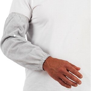 Cotiere de protectie COVERGUARD, piele, pentru sudori, 40 cm Cotiere de protectie COVERGUARD, piele, pentru sudori, 40 cm