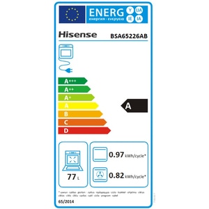 Cuptor incorporabil HISENSE BSA65226AB, Electric, Autocuratare Aqua Clean, 77 l, Clasa A, negru Cuptor incorporabil HISENSE BSA65226AB, Electric, Autocuratare Aqua Clean, 77 l, Clasa A, negru
