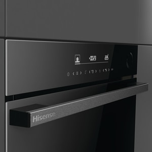 Cuptor incorporabil HISENSE BSA66346PBGWIFI, Electric, Gatire cu abur, Autocuratare pirolitica, 77 l, Clasa A+, Wi-Fi, negru Cuptor incorporabil HISENSE BSA66346PBGWIFI, Electric, Gatire cu abur, Autocuratare pirolitica, 77 l, Clasa A+, Wi-Fi, negru