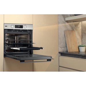 Cuptor incorporabil WHIRLPOOL OMSK58RU1SX, Electric, Gatire cu abur, Autocuratare pirolitica, 71 l, Clasa A+, inox Cuptor incorporabil WHIRLPOOL OMSK58RU1SX, Electric, Gatire cu abur, Autocuratare pirolitica, 71 l, Clasa A+, inox