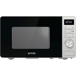 Cuptor microunde GORENJE MO20A3X, 20l, 800W, argintiu Cuptor microunde GORENJE MO20A3X, 20l, 800W, argintiu