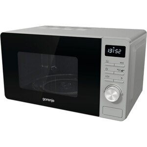 Cuptor microunde GORENJE MO20A3X, 20l, 800W, argintiu Cuptor microunde GORENJE MO20A3X, 20l, 800W, argintiu