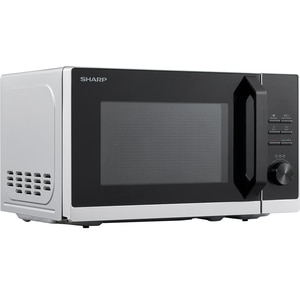 Cuptor microunde SHARP RCS201TS, 20l, 800W, argintiu-negru Cuptor microunde SHARP RCS201TS, 20l, 800W, argintiu-negru