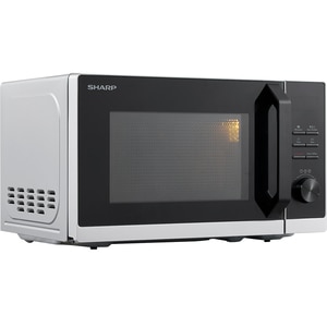Cuptor microunde SHARP RCS201TS, 20l, 800W, argintiu-negru Cuptor microunde SHARP RCS201TS, 20l, 800W, argintiu-negru