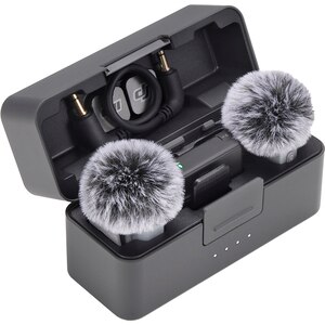 Microfon DJI Mic Mini 2 (2 TX + 1 RX + Charging Case), gri Microfon DJI Mic Mini 2 (2 TX + 1 RX + Charging Case), gri