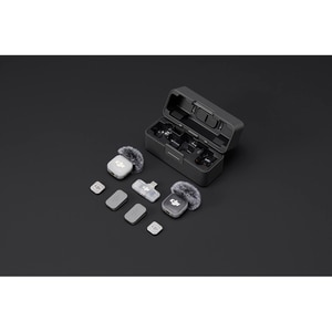 Microfon DJI Mic Mini 2 (2 TX + 1 Mobile RX + Charging Case), gri Microfon DJI Mic Mini 2 (2 TX + 1 Mobile RX + Charging Case), gri
