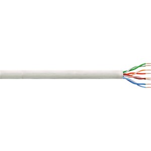 Cablu de retea U/UTP CAT6 LOGILINK EconLine CPV0034, 305m, gri Cablu de retea U/UTP CAT6 LOGILINK EconLine CPV0034, 305m, gri