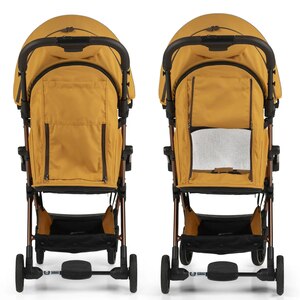 Carucior sport LECLERC Influencer Air LEC20017, 5 puncte, 0 luni+, camel-negru Carucior sport LECLERC Influencer Air LEC20017, 5 puncte, 0 luni+, camel-negru