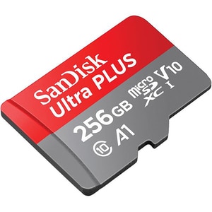 Card de memorie SANDISK Ultra Plus microSDXC, 256GB, 150MB/s, clasa 10/U1/A1, UHS-I, adaptor Card de memorie SANDISK Ultra Plus microSDXC, 256GB, 150MB/s, clasa 10/U1/A1, UHS-I, adaptor