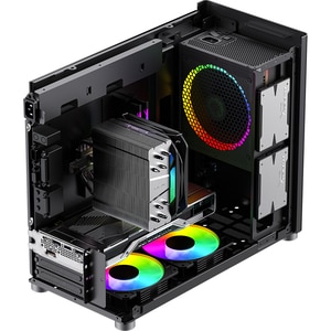Carcasa PC GAMEMAX Spark, USB Type-C, Fara sursa, negru Carcasa PC GAMEMAX Spark, USB Type-C, Fara sursa, negru