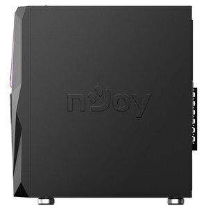 Carcasa PC NJOY Fort ARGB, USB 3.0, fara sursa, negru Carcasa PC NJOY Fort ARGB, USB 3.0, fara sursa, negru