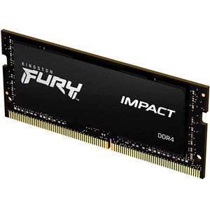 Memorie laptop KINGSTON Fury Impact Black, 8GB DDR4, 3200MHz, CL20, KF432S20IB/8 Memorie laptop KINGSTON Fury Impact Black, 8GB DDR4, 3200MHz, CL20, KF432S20IB/8